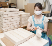 一生に一度しか作ることの出来ない胎毛筆。